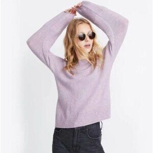 Madewell Lilac Longsleeve Payton Sweater Size X-Small
